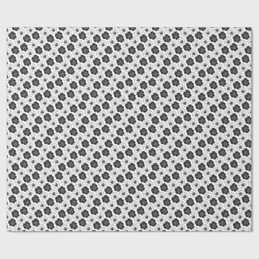Stiefmütterchen Geschenkpapier (Flach)