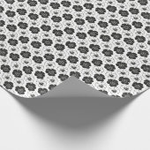 Stiefmütterchen Geschenkpapier (Ecke)