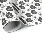 Stiefmütterchen Geschenkpapier (Rolleneckpunkt)