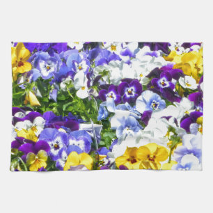 Stiefmütterchen Geschirrtuch