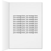 Stiefmütterchen Grußkarte (Innen (Rechts))