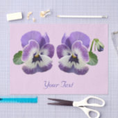 Stiefmütterchen Ihre eigenen Geschenkartikel Seidenpapier (Handwerk)