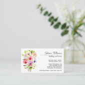 Stiefmütterchen im Wasserpark California Visitenkarte (Stehend Vorderseite)