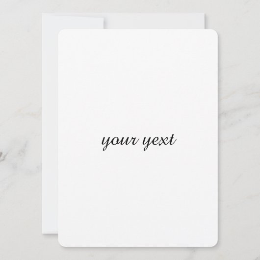 Stiefmütterchen in Aquarellen Einladung (Rückseite)