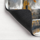 Stiefmütterchen in einem Glas Jar Mousepad (Ecke)