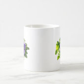 Stiefmütterchen in zwei Lila-Tönen Kaffeetasse (Mittel)