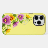 Stiefmütterchen  iPhone hülle (Rückseite (Horizontal))
