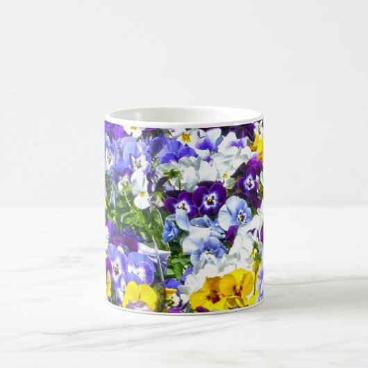 Stiefmütterchen Kaffee Tasse (Mittel)