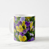 Stiefmütterchen Kaffeetasse (Vorderseite Links)