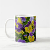 Stiefmütterchen Kaffeetasse (Links)