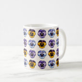 Stiefmütterchen  kaffeetasse (VorderseiteRechts)