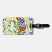 Stiefmütterchen - Kapuzinerkäse 2013 Gepäckanhänger (Vorderseite horizontal)