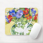 Stiefmütterchen - Kapuzinerkäse 2013 Mousepad (Mit Mouse)