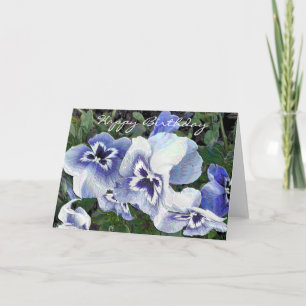 STIEFMÜTTERCHEN KARTE