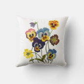 Stiefmütterchen Kissen (Rückseite)