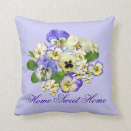 Stiefmütterchen Kissen