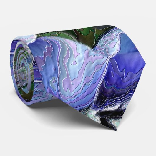 STIEFMÜTTERCHEN KRAWATTE (Gerollt)