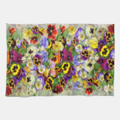 Stiefmütterchen ~ Küchen-Tuch Küchentuch (Horizontal)