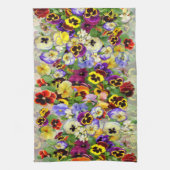 Stiefmütterchen ~ Küchen-Tuch Küchentuch (Vertikal)