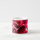 Stiefmütterchen kunstvoll rosa Espresso Tasse (Vorderseite)
