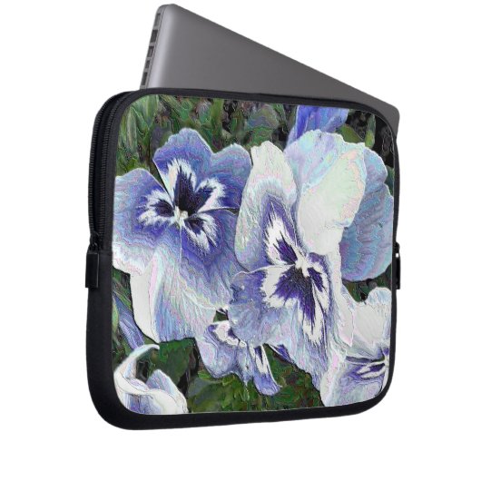 STIEFMÜTTERCHEN LAPTOPSCHUTZHÜLLE (Vorne Rechts)