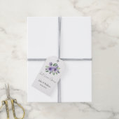 Stiefmütterchen | Lass Liebe wachsen Hochzeitssame Geschenkanhänger (Mit Garn)