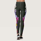 Stiefmütterchen-Leggings Leggings (Rückseite)