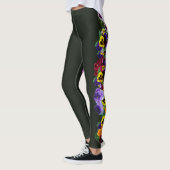 Stiefmütterchen-Leggings Leggings (Links)