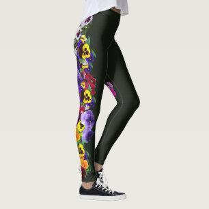 Stiefmütterchen-Leggings Leggings