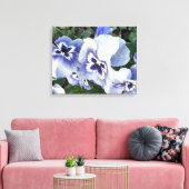 STIEFMÜTTERCHEN LEINWANDDRUCK (Insitu (Wohnzimmer))