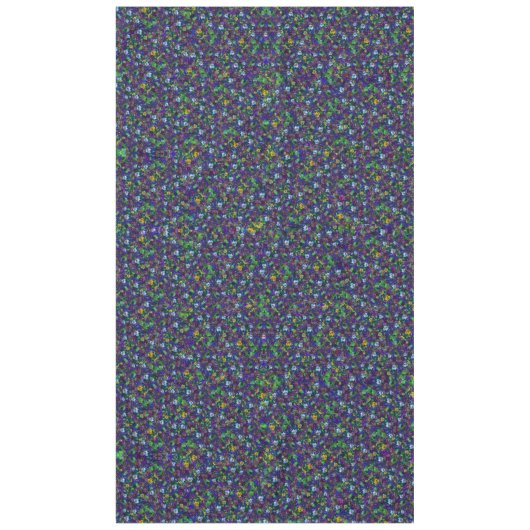 Stiefmütterchen [lila] 60x104 Große Baumwolltischd Tischdecke (Vorderseite)