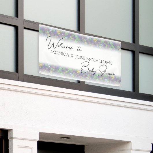 Stiefmütterchen [lila] banner (Äußeres Gebäude)