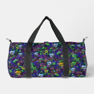 Stiefmütterchen [lila] Duffle-Tasche und weitere O Duffle Bag