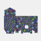 Stiefmütterchen [lila] Sondergeschenkzelt W/Etiket Geschenkschachtel (Ungefaltet)