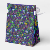 Stiefmütterchen [lila] Sondergeschenkzelt W/Etiket Geschenkschachtel (Rückseite)