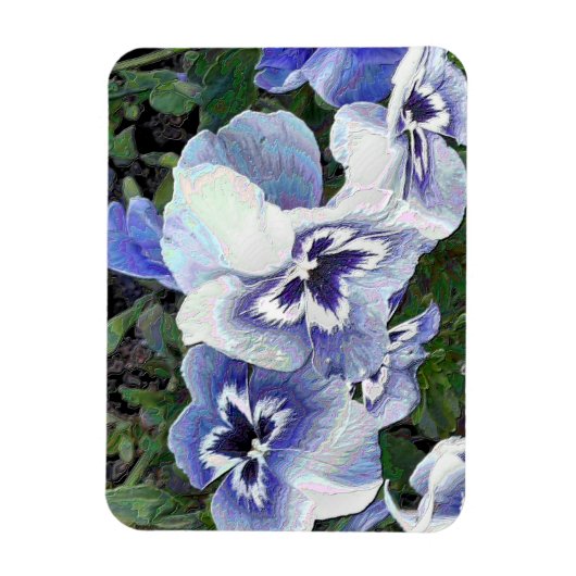 STIEFMÜTTERCHEN MAGNET (Vertikal)