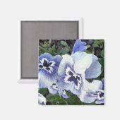 STIEFMÜTTERCHEN MAGNET (Vorderseite/Rückseite)