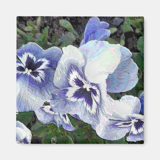 STIEFMÜTTERCHEN MAGNET (Vorne)