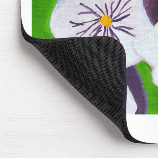 Stiefmütterchen Mousepad (Ecke)