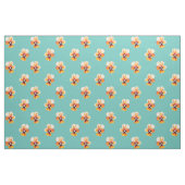 Stiefmütterchen-Muster Stoff (Fat Quarter (45,7 x 55,9 cm))