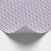 Stiefmütterchen Musterpapier Geschenkpapier (Ecke)