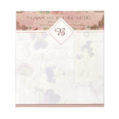 Stiefmütterchen Notepad Notizblock (Vorderseite)