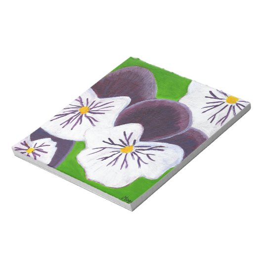 Stiefmütterchen Notizblock (Rotiert)