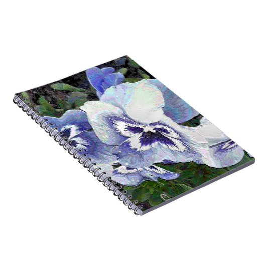 STIEFMÜTTERCHEN NOTIZBLOCK (Rechte Seite)