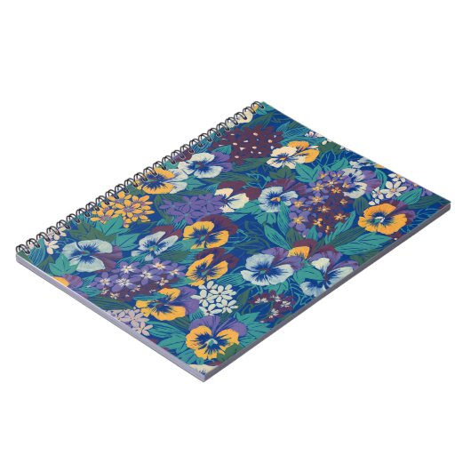 Stiefmütterchen Notizblock (Linke Seite)