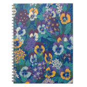 Stiefmütterchen Notizblock (Vorderseite)