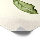 Stiefmütterchen Pansy Blume Art Print Poster (Ecke)