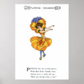 Stiefmütterchen (Pansy) Poster (Vorne)