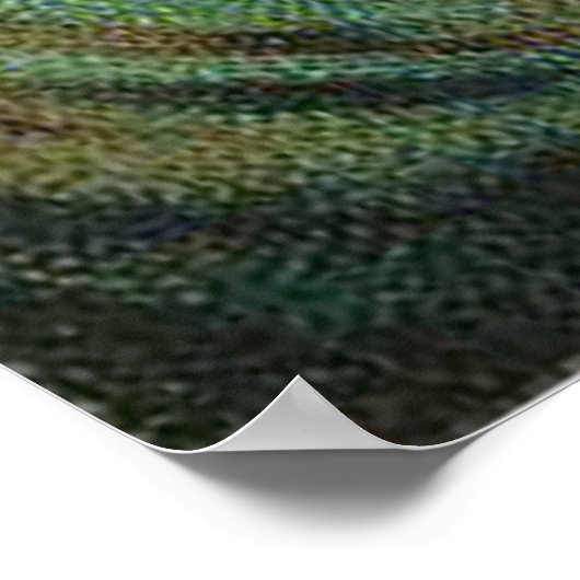 Stiefmütterchen Pansy Rainbow Blume Bloral Poster (Ecke)