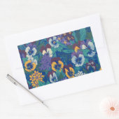 Stiefmütterchen Rechteckiger Aufkleber (Umschlag)